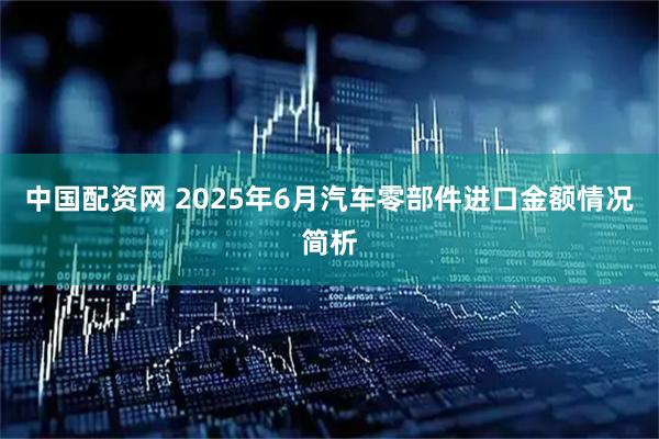 中国配资网 2025年6月汽车零部件进口金额情况简析